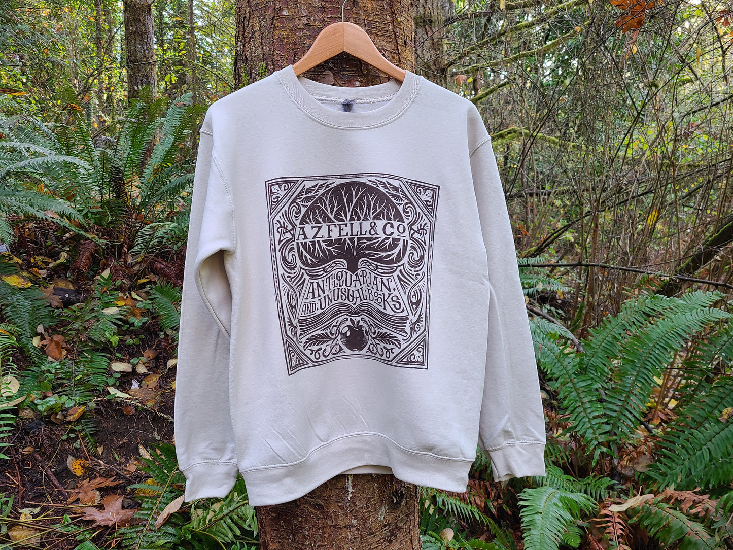 A.Z. FELL & CO Antiquities and Unusual Books Sweatshirt
