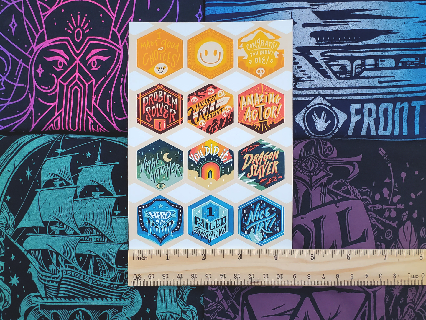 D&D Dungeon Master Reward Stickers