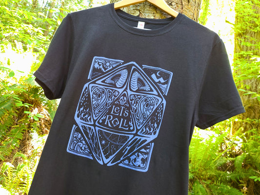 Let's Roll Dungeons and Dragons Graphic Tee