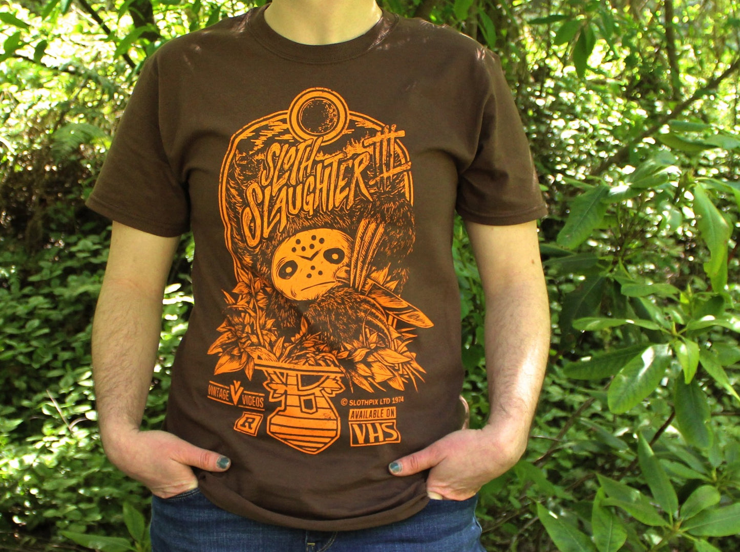 Sloth Slaughter Horror Movie Shirt