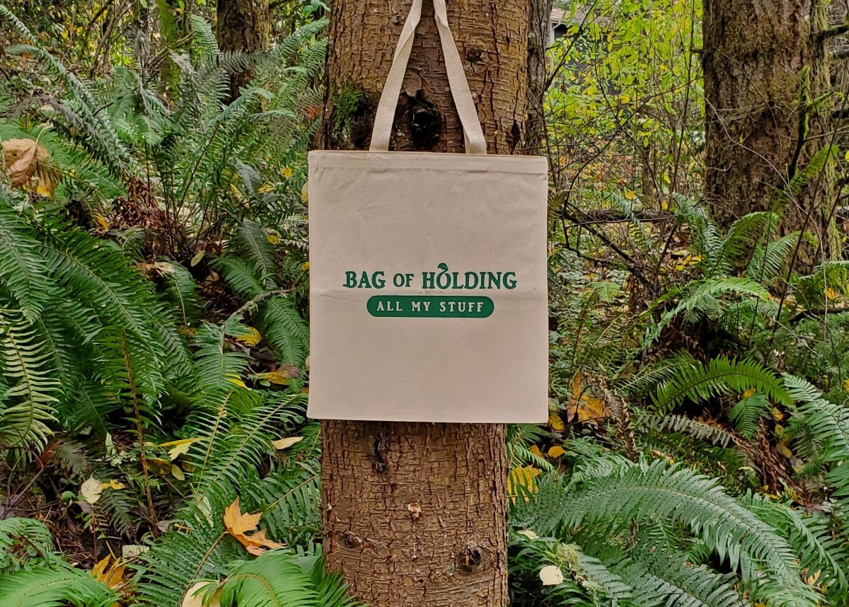 Bag of Holding Dungeons and Dragons Tote Bag