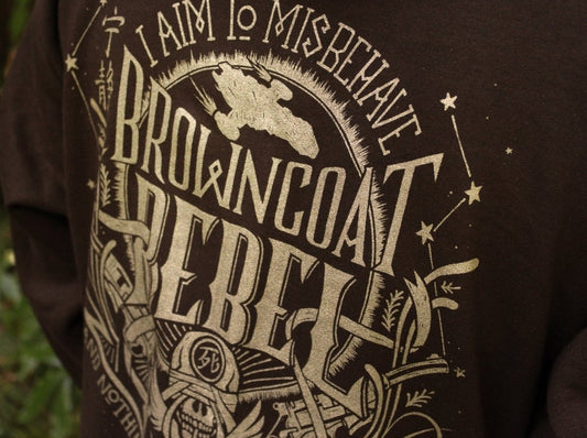 I aim to misbehave Firefly Hooded Sweatshirt