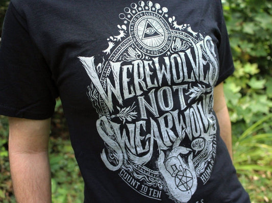 Wearwolves Not Swearwolves Shirt