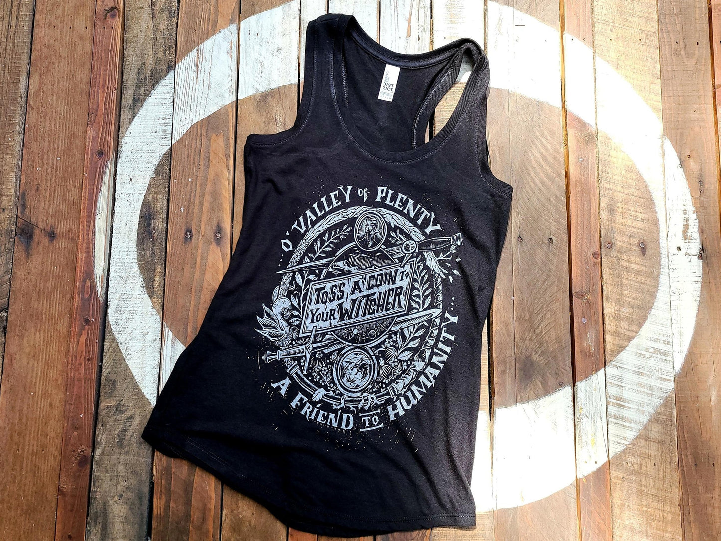 Toss a Coin to Your Witcher Tank Top