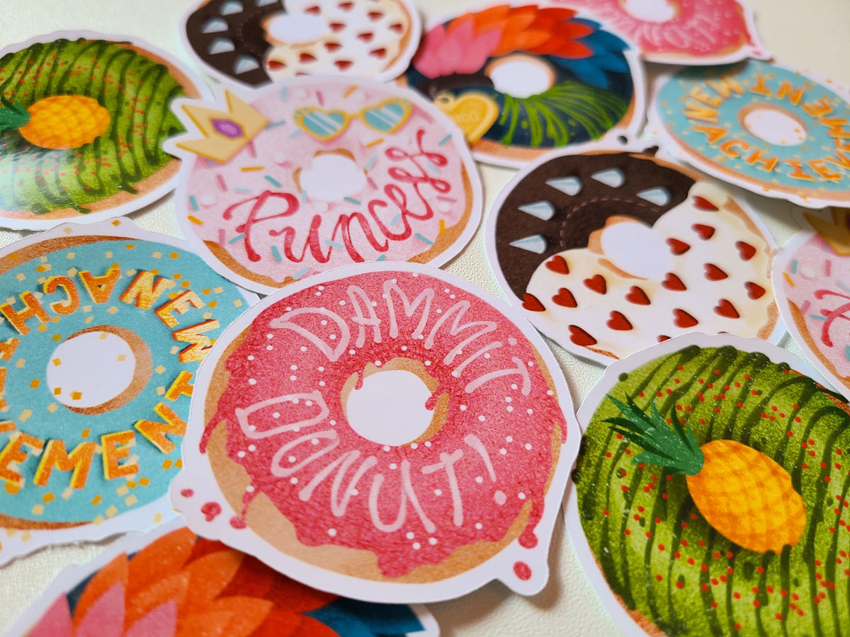 Dungeon Crawler Carl Sticker Set | Princess Donut Stickers