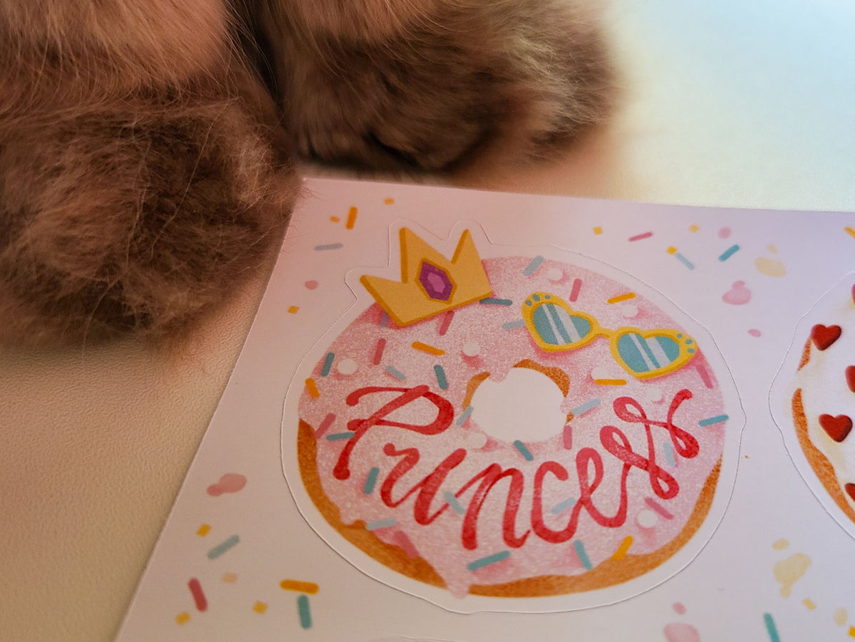 Dungeon Crawler Carl Sticker Set | Princess Donut Stickers