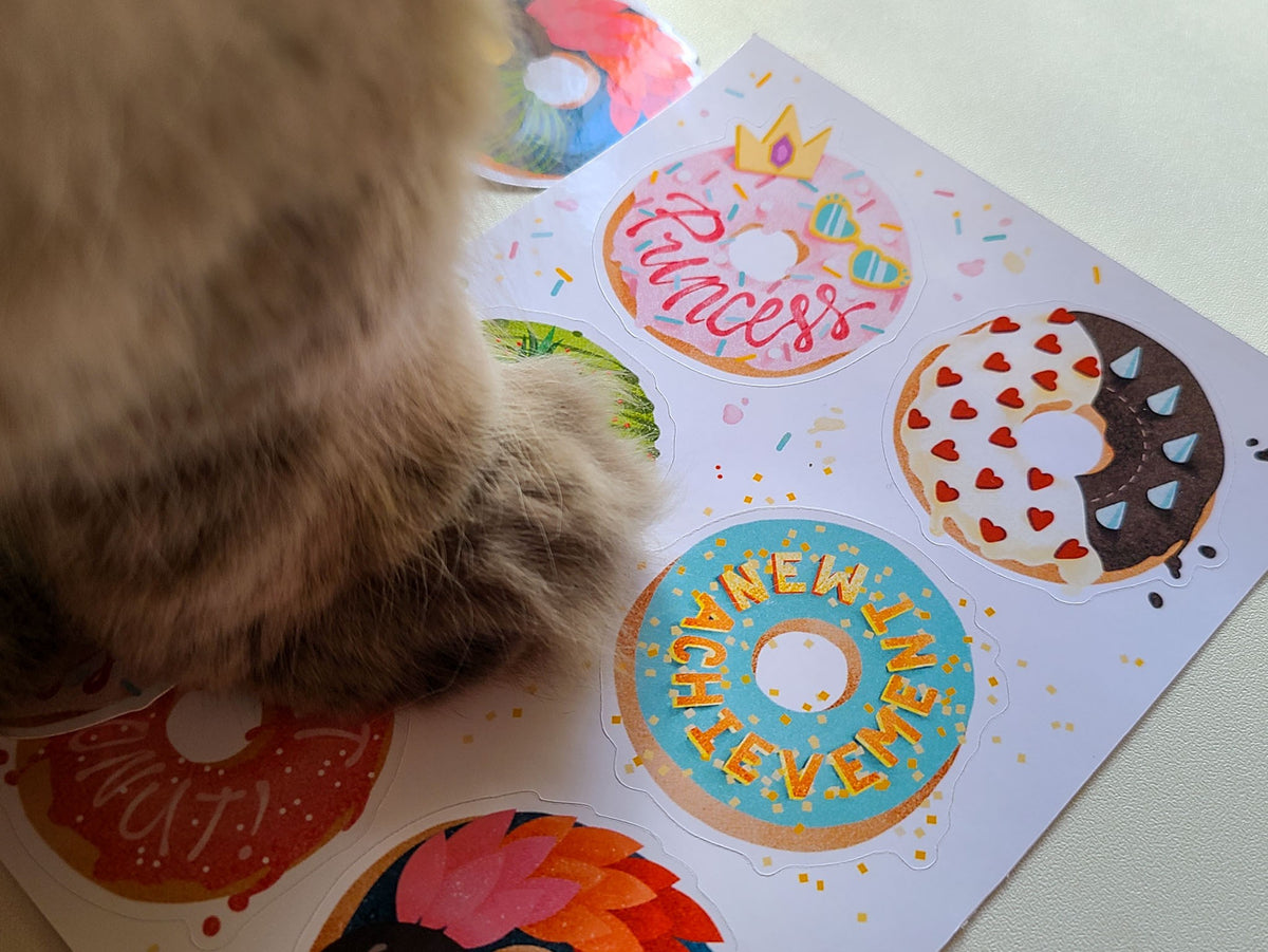 Dungeon Crawler Carl Sticker Set | Princess Donut Stickers