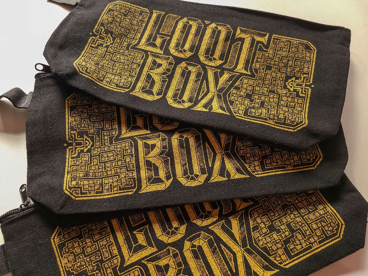 Loot Box Zippered Pouch