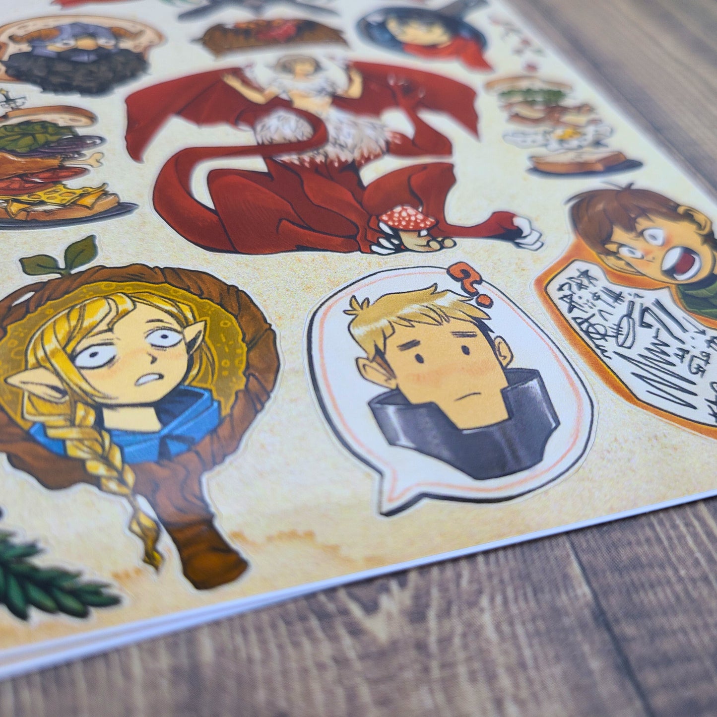 Dungeon Meshi Stickers