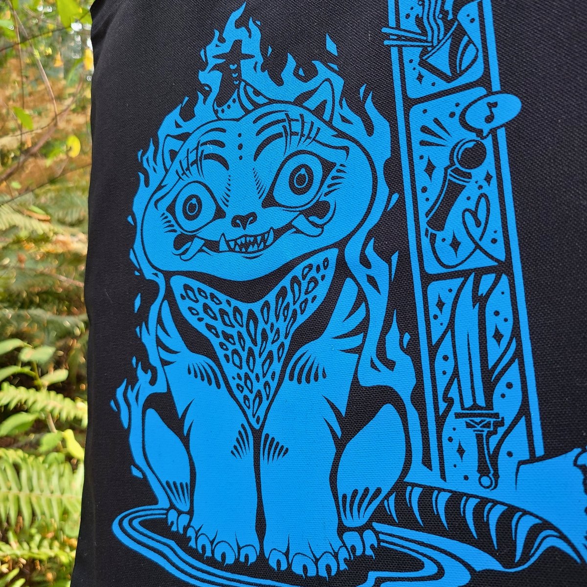 Kpop Demon Hunters Derpy Tiger Shirt | Hand-Printed Unisex & Women’s Fit